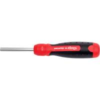 Ratcheting Tamperproof Screwdriver, 8-1/2" L, Cushion Grip Handle Groupe Belzile Dickner