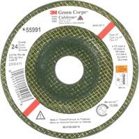 Meule à moyeu déporté Green Corps<sup>MC</sup>, 4-1/2" x 1/4", Arbre 7/8", Céramique, Type 27 UAE291 | Dickner Inc