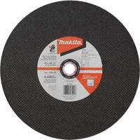 Abrasive Cut-Off Wheel, 14" x 3/32", 1" Arbor, Type 1, Aluminum Oxide, 4400 RPM Groupe Belzile Dickner