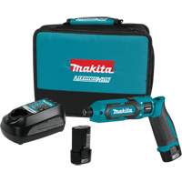 Impact Driver Kit, 1/4", 220 in-lbs Max. Torque, 7.2 V, Lithium-Ion Groupe Belzile Dickner