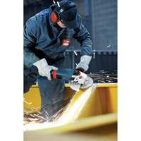 High Performance Large Angle Grinder, 9", 120 V, 15 A, 6500 RPM Groupe Belzile Dickner