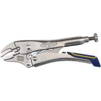 Fast Release Locking Pliers with Wire Cutter, 5" Length, Curved Jaw Groupe Belzile Dickner