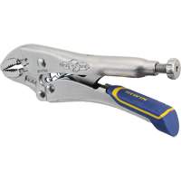 Fast Release Locking Pliers with Wire Cutter, 5" Length, Curved Jaw Groupe Belzile Dickner