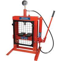 Hydraulic Shop Press with Grid Guard, 10 Tons Capacity UAI716 | Dickner Inc