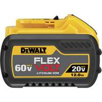FlexVolt&reg; Max Battery, Lithium-Ion, 20 V/60 V, 12 Ah Groupe Belzile Dickner