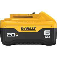 Max XR&reg; Premium Battery Pack, Lithium-Ion, 20 V, 6 Ah Groupe Belzile Dickner