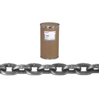 System 8 Cam-Alloy Chain, Alloy Steel, 1-1/4" x 60' (18.3 m) L, Grade 80, 72300 lbs. (36.15 tons) Load Capacity UAJ077 | Dickner Inc