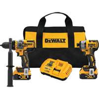 Max* Brushless Cordless Hammer Drill/Driver with Flexvolt Advantage & XR&reg; Impact Driver Kit, Lithium-Ion, 20 V Groupe Belzile Dickner