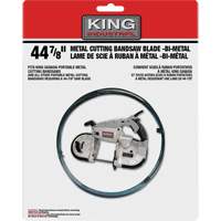 Lame de scie &agrave; ruban, Bim&eacute;tal, 44-7/8" lo x 1/2" la x &eacute;paisseur 0,02", 10-14 dents par pouce Groupe Belzile Dickner