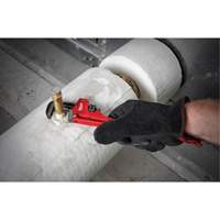 Cl&eacute; &agrave; tuyau, Cap des m&acirc;choires 3/4", Longueur 6", Fini Rev&ecirc;tement en poudre Groupe Belzile Dickner