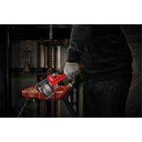 Cl&eacute; &agrave; tuyau, Cap des m&acirc;choires 1-1/2", Longueur 10", Fini Rev&ecirc;tement en poudre, Prise Ergonomique Groupe Belzile Dickner