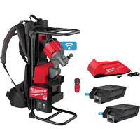 Ensemble vibrateur &agrave; b&eacute;ton &agrave; dos MX Fuel Groupe Belzile Dickner