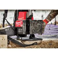 Ensemble vibrateur &agrave; b&eacute;ton &agrave; dos MX Fuel Groupe Belzile Dickner