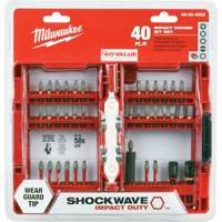 40-Piece Shockwave Impact Duty Driver Bit Set Groupe Belzile Dickner