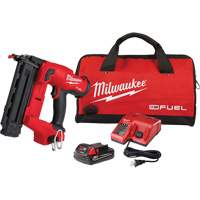 Ensemble de cloueuse pour clous de finition de calibre 18 M18 Fuel, 18 V, Lithium-ion Groupe Belzile Dickner