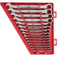 Ratcheting Wrench Set, Combination, 15 Pieces, Imperial Groupe Belzile Dickner