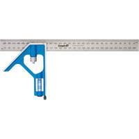 True Blue&reg; Combination Square, 12" L, Stainless Steel, Plain Groupe Belzile Dickner