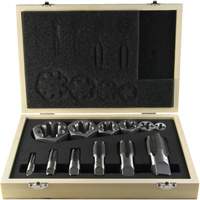 DRILLCO Pipe Tap Set, 12 Pieces Groupe Belzile Dickner