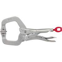 Torque Lock Locking Pliers with Swivel Jaws, 6" Length, C-Clamp Groupe Belzile Dickner