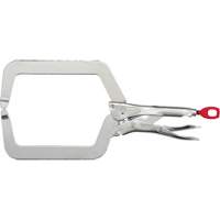 Torque Lock Locking Pliers with Deep Jaws, 9" Length, C-Clamp Groupe Belzile Dickner