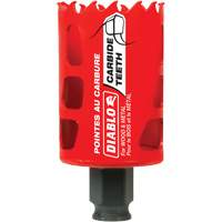Scie cloche pour bois et m&eacute;tal, 1-3/4", Profondeur de la coupe 2-3/8", Carbure Groupe Belzile Dickner