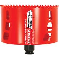 Scie cloche pour bois et m&eacute;tal, 4-1/4", Profondeur de la coupe 2-3/8", Carbure Groupe Belzile Dickner