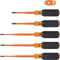 Slim-Tip Insulated Screwdriver Set, 1000 V, 6 Pcs Groupe Belzile Dickner