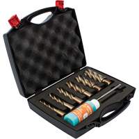 Ensemble de fraises annulaires &agrave; carotter SST, Bronze, Profondeur de la coupe de 2", Tige 3/4" Groupe Belzile Dickner