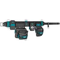 Ceinture porte-outils lourde TH3 compl&egrave;te, Polyester, Bleu/Gris Groupe Belzile Dickner