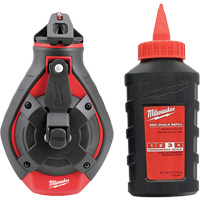 Trousse de cordeau &agrave; craie &agrave; ligne grasse Groupe Belzile Dickner