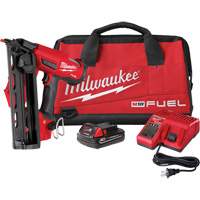 N&eacute;cessaire de clouage en biais M18 Fuel pour clous de finition de calibre 16, 18 V, Lithium-ion Groupe Belzile Dickner