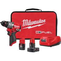Ensemble perceuse/visseuse M12 Fuel, Lithium-ion, 12 V, Mandrin 1/2", Couple 400 lb-po Groupe Belzile Dickner