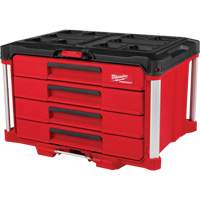 Boîte à outils avec 4 tiroirs PackOut<sup>MC</sup>, 22-1/5" la x 14-3/10" h, Rouge UAW031 | Dickner Inc