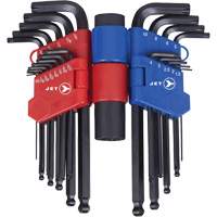 JHHK-22 Hextractor Hex Key Wrench Sets, 22 Pcs., Metric & Imperial Groupe Belzile Dickner