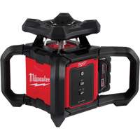 M18™ Red Exterior Rotary Laser Level Kit with Receiver, 2000' (609.6 m) UAW806 | Dickner Inc