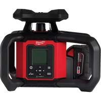 M18™ Red Exterior Dual Slope Rotary Laser Level Kit with Receiver & Remote, 4000' (1219.2 m) UAW810 | Dickner Inc