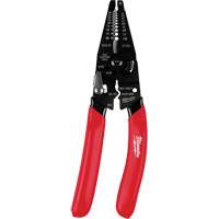 Multi-Purpose Dipped Grip Wire Stripper & Cutter with Reinforced Head Groupe Belzile Dickner