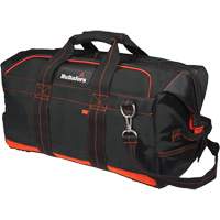 24" Pro Contractor's Gear Bag, Ballistic Polyester, Black/Red Groupe Belzile Dickner