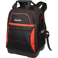 Molded Base Bottom Tool Backpack, Black/Red, Ballistic/Polyester Groupe Belzile Dickner