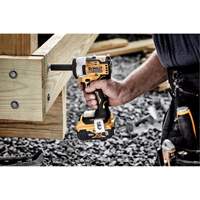 MAX* Cordless Impact Wrench with Hog Ring Anvil (Tool Only), 20 V, 3/8" Socket Groupe Belzile Dickner