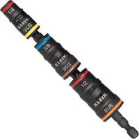 Jeu de douilles &agrave; bascule 7-en-1, 8 Mcx, Chocs, Prise de 1/4'' Groupe Belzile Dickner