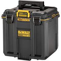 Boîte &agrave; outils compacte et profonde ToughSystem 2.0, 10" x 15-7/20" x 13-4/5", Noir/Jaune Groupe Belzile Dickner