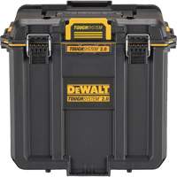 Boîte &agrave; outils compacte et profonde ToughSystem 2.0, 10" x 15-7/20" x 13-4/5", Noir/Jaune Groupe Belzile Dickner