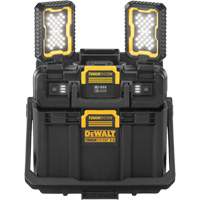 Baladeuse ajustable ToughSystem 2.0 avec rangement, 16" x 11" x 14", Noir/Jaune Groupe Belzile Dickner
