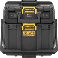 Baladeuse ajustable ToughSystem 2.0 avec rangement, 16" x 11" x 14", Noir/Jaune Groupe Belzile Dickner