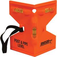 Orange Post & Pipe Level Groupe Belzile Dickner
