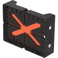 Cible au laser rouge magn&eacute;tique Groupe Belzile Dickner