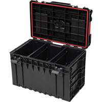 Arx Large Toolbox, 23" x 15-1/5" x 16-1/2", Black Groupe Belzile Dickner