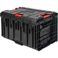 Arx&reg; Single Drawer Toolbox, 11-1/5" W x 18-3/10" D x 9-1/10" H, Black/Red Groupe Belzile Dickner