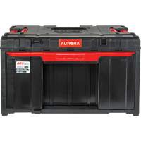 Arx&reg; Single Drawer Toolbox, 11-1/5" W x 18-3/10" D x 9-1/10" H, Black/Red Groupe Belzile Dickner